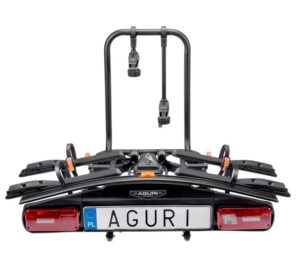 Bagażnik na hak Aguri Active E-Bike 2 czarny